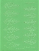 Leaf Gelatin Veining Sheet # 6