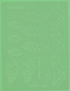 Leaf Gelatin Veining Sheet # 7