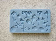 Miami Seascape (NM-203) by Sunflower Sugar Art