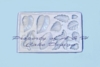 Multi Leaves I Mold (NM-074) by Sunflower Sugar Art