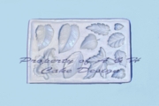 Multi Leaves I Mold (NM-074) by Sunflower Sugar Art