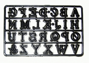Patchwork Cutters Alphabet Capitals