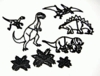 Patchwork Cutters Dinosaur Set