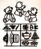 Patchwork Cutters Teddy Bears Picnic