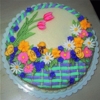 Patricia Lisi's Spring Floral Basket Cake