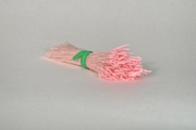 Plain Spider Silk Stamens, Light Pink Tips & Pink Stems