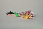 Plain Spider Silk Stamens, Multi Colored Tips & Multi Colored Stems