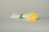 Plain Spider Silk Stamens, Yellow Tips & White Stems