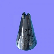 PME-54 Stainless Steel Leaf/Spiked Petal Tip