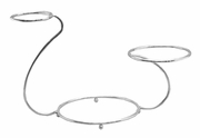 PME - Swan Shaped Chrome Plated Cake Stand