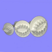 PME Veined Holly Leaf Set / 3  (HL544)