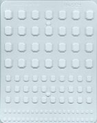 Rectangular Gems Assortment Hard Candy Mold # 5121