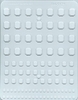 Rectangular Gems Assortment Hard Candy Mold # 5121