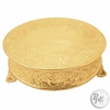 Round 18" Gold plated Cake Plateau