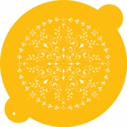 Round Medallion Stencil - C098
