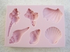 Sea Shells II Mold  (SM-002) by Sunflower Sugar Art