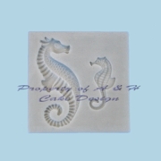 Seahorses (M-076) by Sunflower Sugar Art 