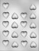 Small Plain Chocolate Heart Mold