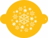 Snowflake Top Stencil - C270
