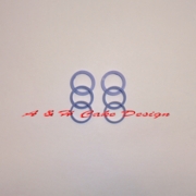 Spacer Rings for a 1" Rolling Pin