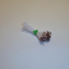 Sparkle Spider Silk Stamens, Black Tips & White Stems