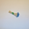 Sparkle Spider Silk Stamens, Blue Tips & Cream Stems