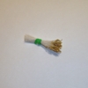 Sparkle Spider Silk Stamens, Gold Tips & White Stems