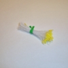 Sparkle Spider Silk Stamens, Lemon Yellow Tips & White Stems