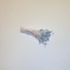 Sparkle Spider Silk Stamens, Light Blue Tips & White Stems