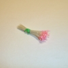Sparkle Spider Silk Stamens, Medium Pink Tips & Cream Stems