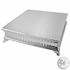 Square 16" Nickel plated Cake Plateau