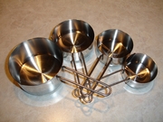 Stainless Steel Measuring Cup 4pc. Set