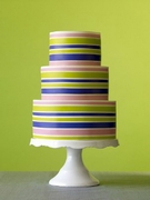 Striped Cake by Baking Arts