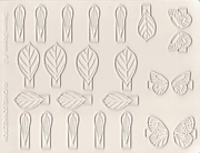 Sugar Dippers # 2, Silicone veining mat