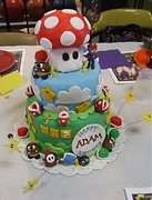Super Mario Cake by Kim Hamilton