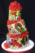 Tatoo Birthday Cake by Jessica Keller Tatoo Birthday Cake by Jessica Keller