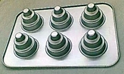 Three Tier Muffin / Cake Pan by Fat Daddio's