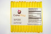 Topaz Yellow Isomalt Sticks by Cake Play