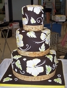 Tropical Wedding Cake by Joanne Lima
