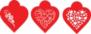 Valentine Hearts - C351