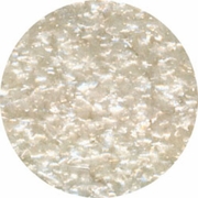 White Edible Glitter 1/4 ounce by CK Products