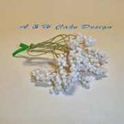 WhiteTips & Green Stem Bobble Stamens
