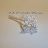 WhiteTips & White Stem Bobble Stamens