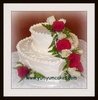 Yum Yum 2 Tier White Chocolate Heart