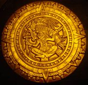 AZTEC SHIELD PLASTER CASTING MOLD (15.5" DIA)