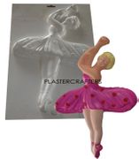 DANCER PLASTER OF PARIS MOLD (15.75" TALL)