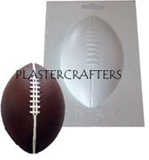 FOOTBALL PLASTER CASTING MOLD (5" HT)