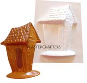 OUTHOUSE PLASTER OF PARIS MOLD (10" HT)