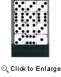 White Dice - White Dice with Black Pips - 1 dozen cube