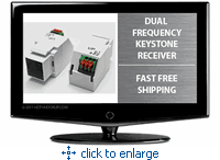 Remote IR Keystone Reciever -  Dual Freqency Receiver - Click to enlarge